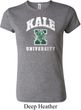 Yoga Kale University Darks Ladies Crewneck Shirt