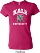 Yoga Kale University Darks Ladies Crewneck Shirt