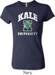Yoga Kale University Darks Ladies Crewneck Shirt