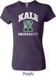 Yoga Kale University Darks Ladies Crewneck Shirt