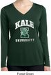 Yoga Kale University Darks Ladies Dry Wicking Long Sleeve Shirt