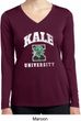 Yoga Kale University Darks Ladies Dry Wicking Long Sleeve Shirt