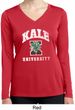 Yoga Kale University Darks Ladies Dry Wicking Long Sleeve Shirt