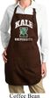 Yoga Kale University Darks Ladies Full Length Apron with Pockets