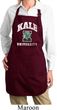Yoga Kale University Darks Ladies Full Length Apron with Pockets