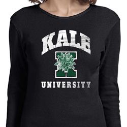 Yoga Kale University Darks Ladies Long Sleeve Shirt Yoga Kale University Darks Ladies Long Sleeve Shirt