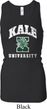 Yoga Kale University Darks Ladies Longer Length Racerback Tank Top
