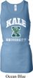 Yoga Kale University Darks Ladies Longer Length Racerback Tank Top