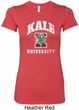 Yoga Kale University Darks Ladies Longer Length Shirt