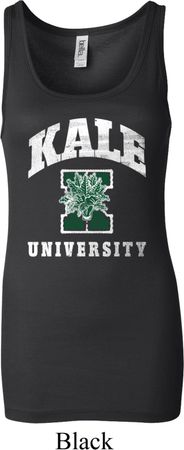 Yoga Kale University Darks Ladies Longer Length Tank Top