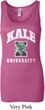 Yoga Kale University Darks Ladies Longer Length Tank Top