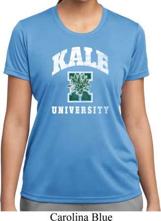 Yoga Kale University Darks Ladies Moisture Wicking Shirt