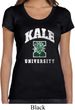 Yoga Kale University Darks Ladies Scoop Neck Shirt