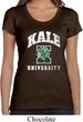 Yoga Kale University Darks Ladies Scoop Neck Shirt
