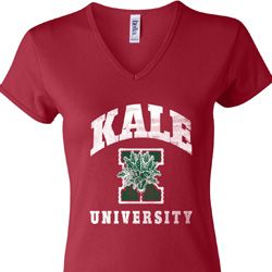 Yoga Kale University Darks Ladies V-neck Shirt Yoga Kale University Darks Ladies V-neck Shirt