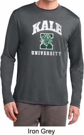 Yoga Kale University Darks Mens Dry Wicking Long Sleeve Shirt