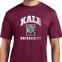 Yoga Kale University Darks Mens Moisture Wicking Shirt Yoga Kale University Darks Mens Moisture Wicking Shirt
