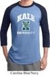 Yoga Kale University Darks Mens Raglan Shirt