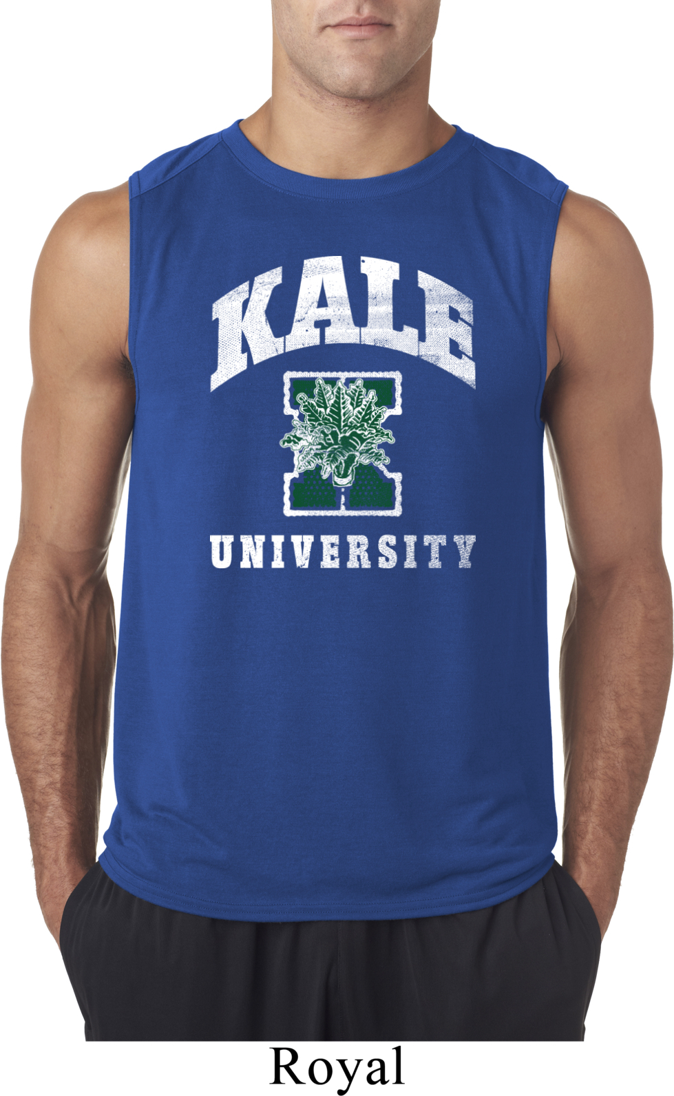 Yoga Kale University Darks Mens Sleeveless Shirt Kale University