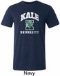 Yoga Kale University Darks Mens Tri Blend Crewneck Shirt