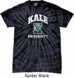 Yoga Kale University Darks Spider Tie Dye Shirt