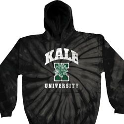 Yoga Kale University Darks Tie Dye Hoodie Yoga Kale University Darks Tie Dye Hoodie