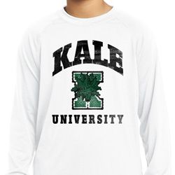 Yoga Kale University Lights Kids Dry Wicking Long Sleeve Shirt