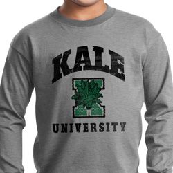 Yoga Kale University Lights Kids Long Sleeve Shirt