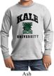 Yoga Kale University Lights Kids Long Sleeve Shirt
