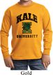 Yoga Kale University Lights Kids Long Sleeve Shirt