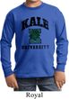Yoga Kale University Lights Kids Long Sleeve Shirt