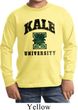 Yoga Kale University Lights Kids Long Sleeve Shirt