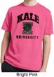 Yoga Kale University Lights Kids Moisture Wicking Shirt