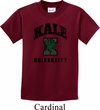 Yoga Kale University Lights Kids Shirt