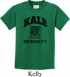 Yoga Kale University Lights Kids Shirt