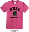 Yoga Kale University Lights Kids Shirt