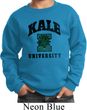 Yoga Kale University Lights Kids Sweatshirt