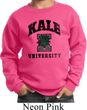 Yoga Kale University Lights Kids Sweatshirt