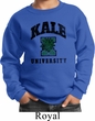 Yoga Kale University Lights Kids Sweatshirt