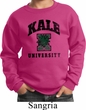 Yoga Kale University Lights Kids Sweatshirt