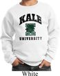 Yoga Kale University Lights Kids Sweatshirt