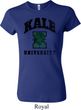 Yoga Kale University Lights Ladies Crewneck Shirt