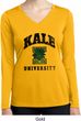 Yoga Kale University Lights Ladies Dry Wicking Long Sleeve Shirt