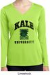 Yoga Kale University Lights Ladies Dry Wicking Long Sleeve Shirt