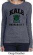 Yoga Kale University Lights Ladies Long Sleeve Shirt