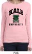 Yoga Kale University Lights Ladies Long Sleeve Shirt