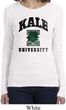 Yoga Kale University Lights Ladies Long Sleeve Shirt
