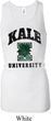 Yoga Kale University Lights Ladies Longer Length Racerback Tank Top