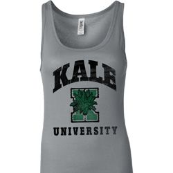 Yoga Kale University Lights Ladies Longer Length Tank Top Yoga Kale University Lights Ladies Longer Length Tank Top