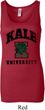 Yoga Kale University Lights Ladies Longer Length Tank Top